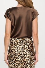 Load image into Gallery viewer, Solenne Satin Cowl Top | 3 Colors Available