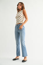 Load image into Gallery viewer, Just Black Denim Slim Cropped Bootcut | Light Wash