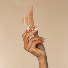 Load image into Gallery viewer, Recycled Plastic Large Arched Clip | Soft Pink