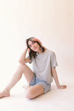 Load image into Gallery viewer, The Mom Crop Tee | Gray