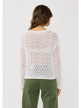 Load image into Gallery viewer, Seabreeze Crochet Pullover