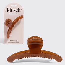 Load image into Gallery viewer, Recycled Plastic Large Arched Clip | Mocha