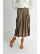 Load image into Gallery viewer, Sadie & Sage Pleated Midi Skirt | 2 Colors Available