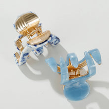 Load image into Gallery viewer, Jade Coastal Octopus Metal Claw Clip | Small