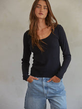 Load image into Gallery viewer, Lakelyn Knit Ribbed Top
