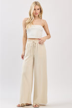 Load image into Gallery viewer, The Everyday Luxe Wide Leg | Stone
