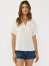 Load image into Gallery viewer, Shoreline Cotton Blouse