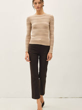 Load image into Gallery viewer, Wren Striped Rib Sweater
