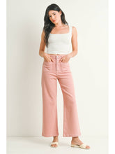 Load image into Gallery viewer, Patch Pocket Wide Leg | Dusty Coral