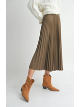 Load image into Gallery viewer, Sadie & Sage Pleated Midi Skirt | 2 Colors Available