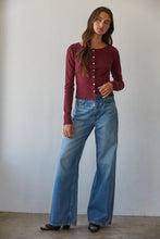 Load image into Gallery viewer, The Elsie Cardigan | Burgundy
