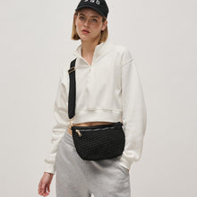 Load image into Gallery viewer, Ethereal Woven Crossbody Bag | Black
