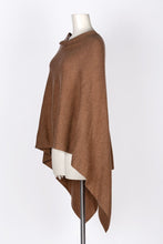 Load image into Gallery viewer, Dolma Cashmere Poncho | Latte