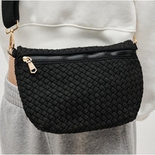 Load image into Gallery viewer, Ethereal Woven Crossbody Bag | Black