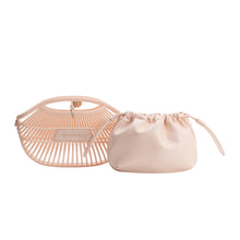 Load image into Gallery viewer, Nikko Peach Small Jelly Tote Bag