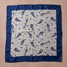 Load image into Gallery viewer, Milan Paisley Silk Scarf