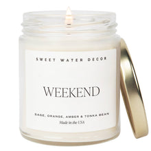 Load image into Gallery viewer, Weekend 9 oz. Soy Candle