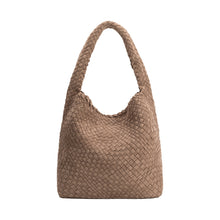 Load image into Gallery viewer, Melie Bianco Johanna Suede Vegan Shoulder Bag | Clay