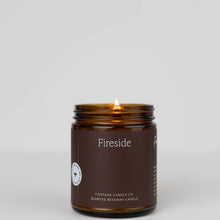 Load image into Gallery viewer, Fontana Candle Co. Fireside Natural Beeswax Essential Oil Jar Candle