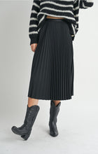 Load image into Gallery viewer, Sadie & Sage Pleated Midi Skirt | 2 Colors Available