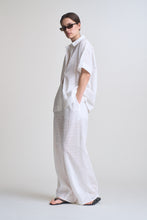 Load image into Gallery viewer, Coastal Eyelet Short Sleeve Shirt