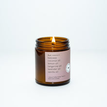 Load image into Gallery viewer, Fontana Beeswax Essential Oil Candle | Lavender Vanilla Tangerine