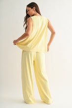 Load image into Gallery viewer, Coastline Cotton Blend Pant Set