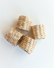 Load image into Gallery viewer, Water Hyacinth Napkin Rings | Set of 4