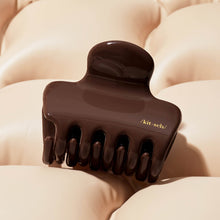 Load image into Gallery viewer, Recycled Plastic Puffy Cloud Clip | Chocolate