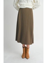 Load image into Gallery viewer, Sadie & Sage Pleated Midi Skirt | 2 Colors Available