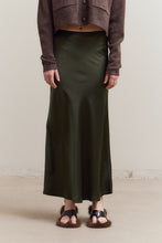 Load image into Gallery viewer, Lumen Satin Maxi Skirt | 2 Colors Available