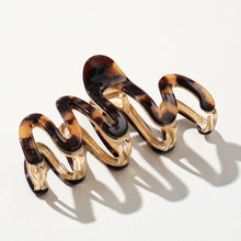 Load image into Gallery viewer, Willow Vintage Metal Squiggle Claw Clip | Large