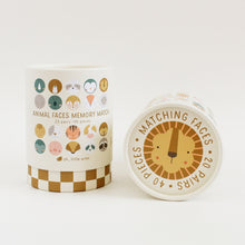 Load image into Gallery viewer, Animal Faces Memory Match | Preschool Matching Game