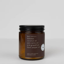 Load image into Gallery viewer, Fontana Candle Co. Fireside Natural Beeswax Essential Oil Jar Candle