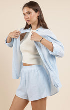 Load image into Gallery viewer, So Cal Button Up Shirt | Powder Blue