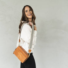 Load image into Gallery viewer, Elevate Nomad Crossbody Bag | Camel