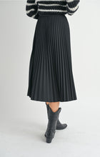 Load image into Gallery viewer, Sadie & Sage Pleated Midi Skirt | 2 Colors Available