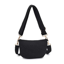 Load image into Gallery viewer, Ethereal Woven Crossbody Bag | Black