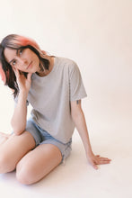 Load image into Gallery viewer, The Mom Crop Tee | Gray