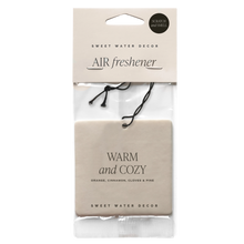 Load image into Gallery viewer, Warm and Cozy Hanging Air Freshener