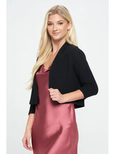 Load image into Gallery viewer, Renee C Bolero Cardigan | More Colors Available