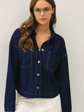 Load image into Gallery viewer, Harbor Line Denim Shacket