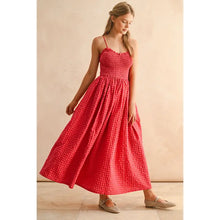 Load image into Gallery viewer, Sunwashed Picnic Maxi Dress