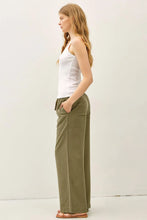 Load image into Gallery viewer, Tencel Wide Leg Pants | Caper