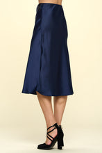 Load image into Gallery viewer, Satin Slip Midi Skirt | More Colors Available