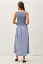 Load image into Gallery viewer, Hydrangea Coast Midi Dress