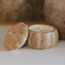 Load image into Gallery viewer, Pumpkin Spice Faux Wood Candle