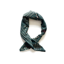 Load image into Gallery viewer, Ichcha Floral Green Bandana