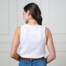 Load image into Gallery viewer, Organic Cotton Textured Sweater Tank