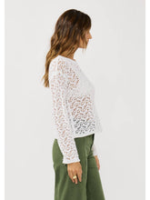 Load image into Gallery viewer, Seabreeze Crochet Pullover